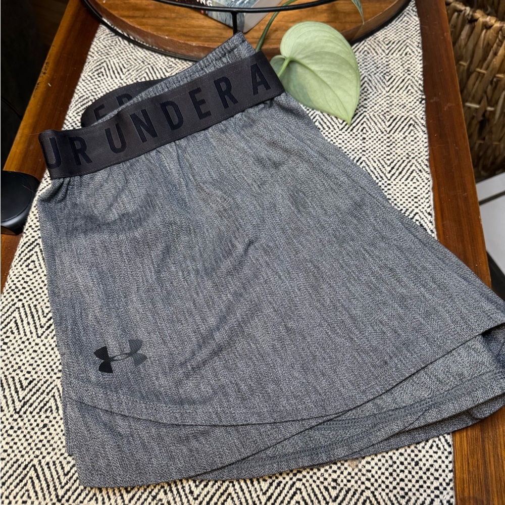 Under Armour Heather Gray Athletic Shorts